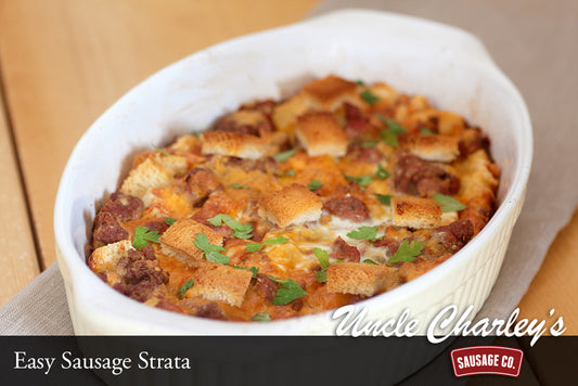 EASY SAUSAGE STRATA