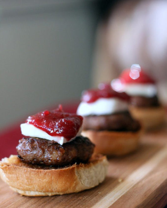 BRIE AND CRANBERRY SLIDERS