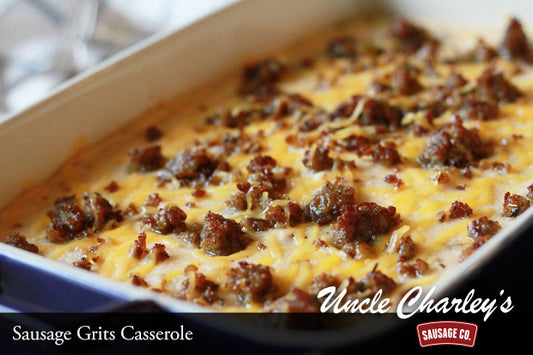 SAUSAGE GRITS CASSEROLE