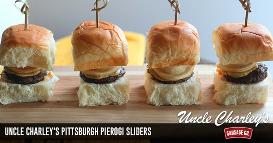 UNCLE CHARLEY’S PITTSBURGH PIEROGI SLIDERS